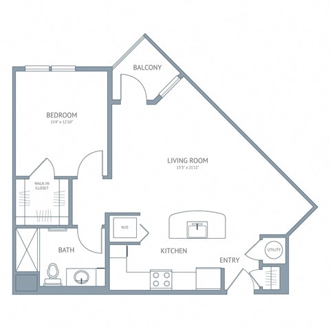 Warhol one bedroom one bathroom